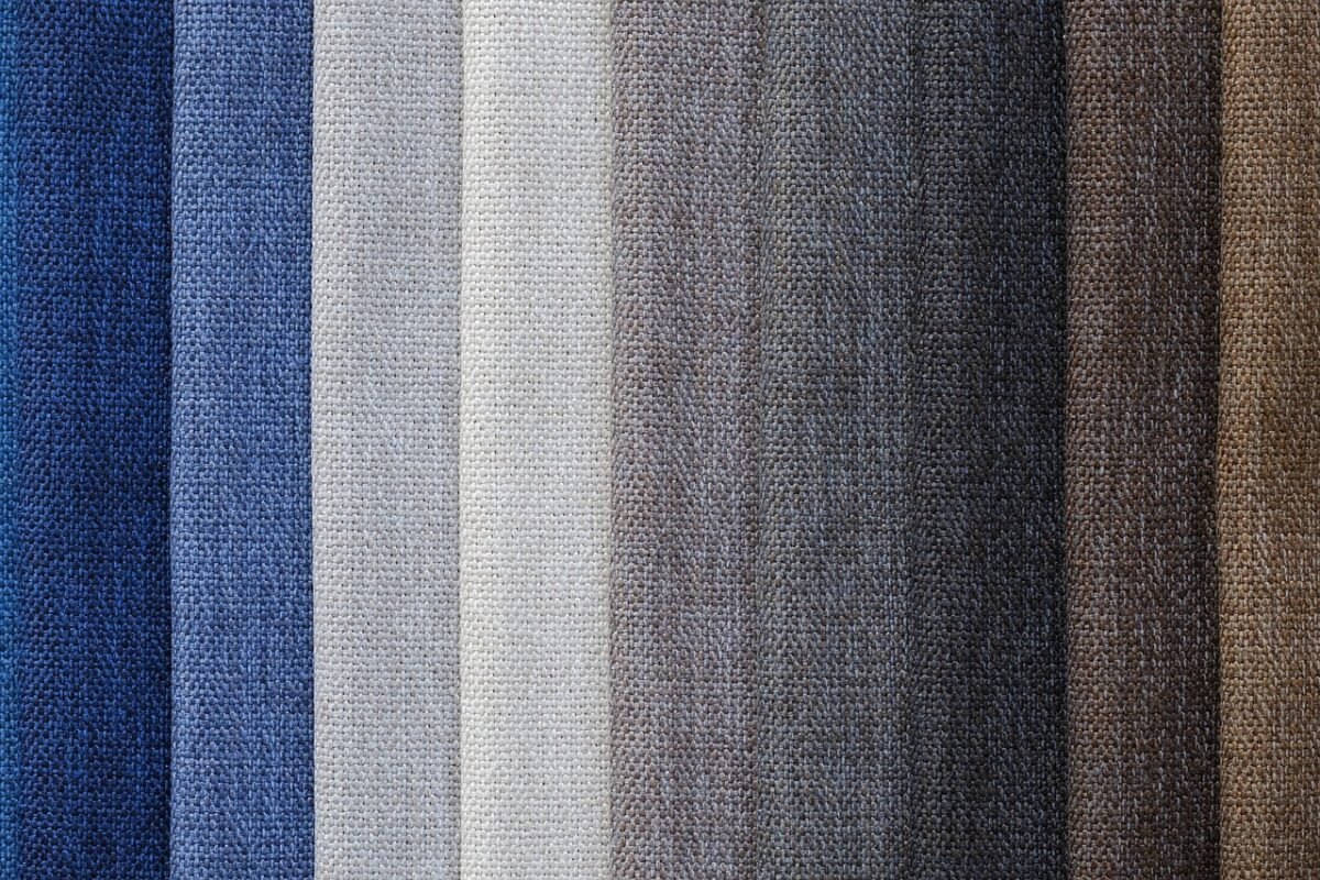 Layers of muslin cotton fabric